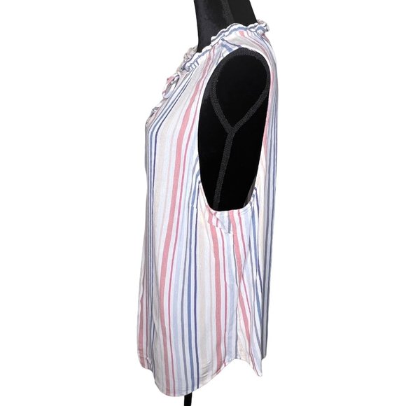 Torrid Ivory Stripe Pullover Sleeveless Tank Size 3 - Picture 7 of 15